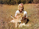 Born Free photo print featuring Virginia McKenna with Elsa from the 1966 film.