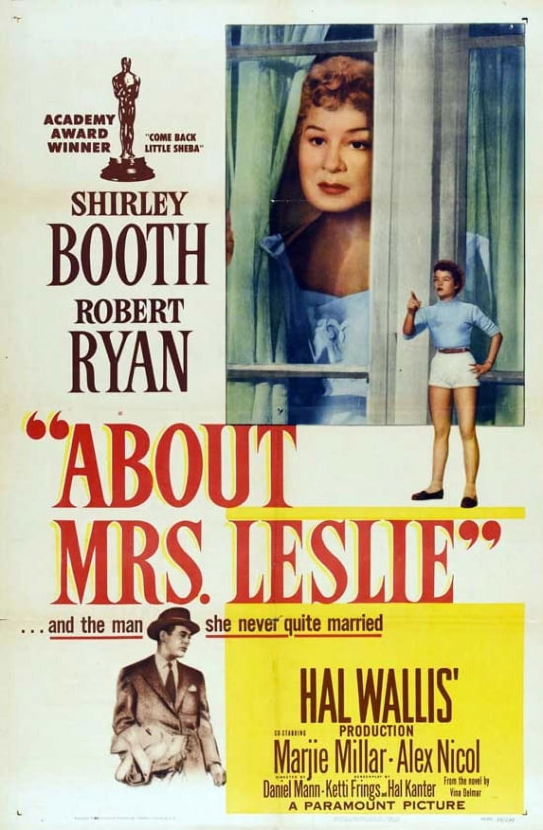 About Mrs. Leslie Movie Poster in 11 x 17 size