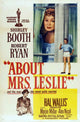 About Mrs. Leslie Movie Poster in 11 x 17 size