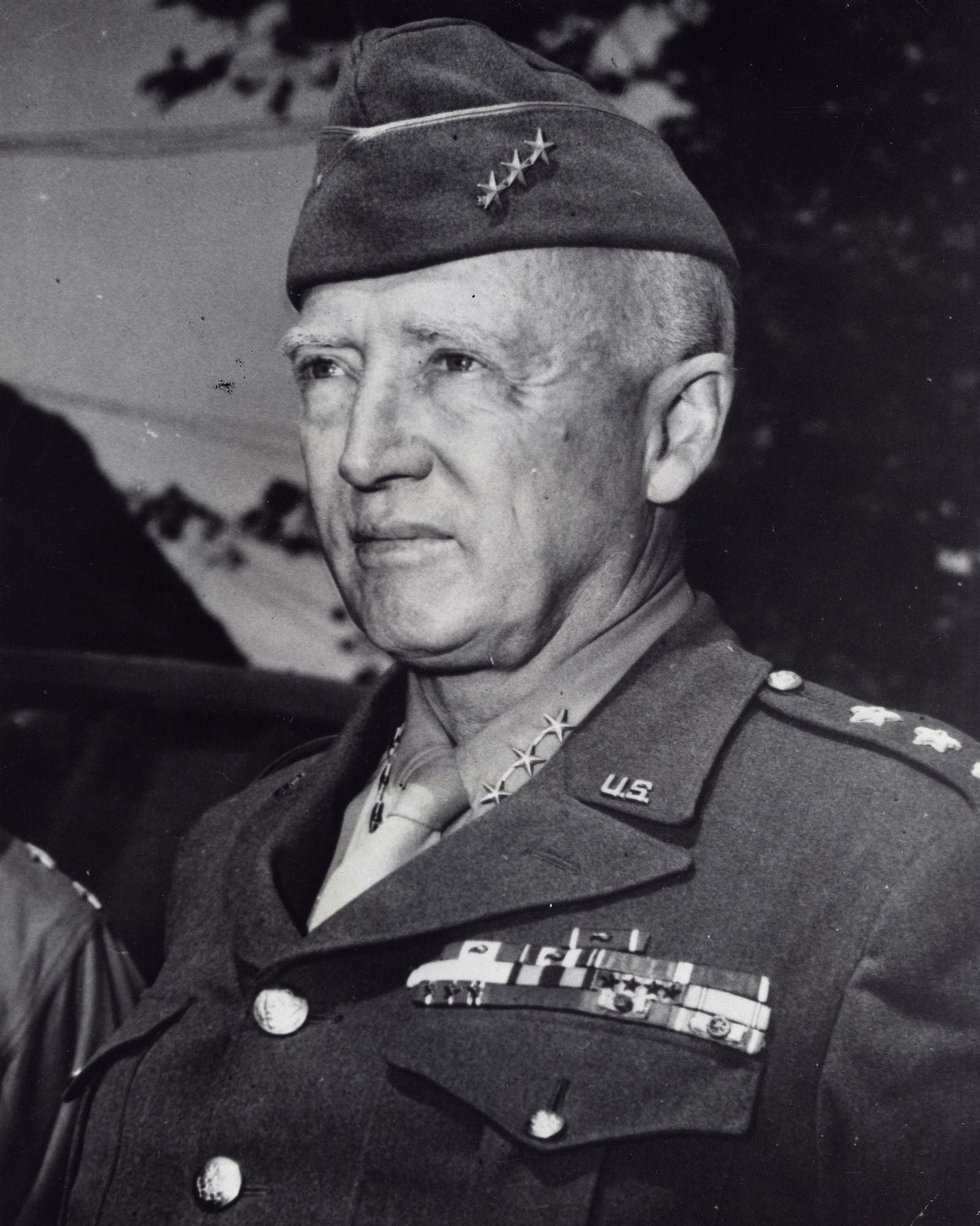 General George Patton historic photo print