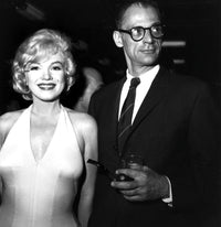 Marilyn Monroe and Arthur Miller iconic photo print