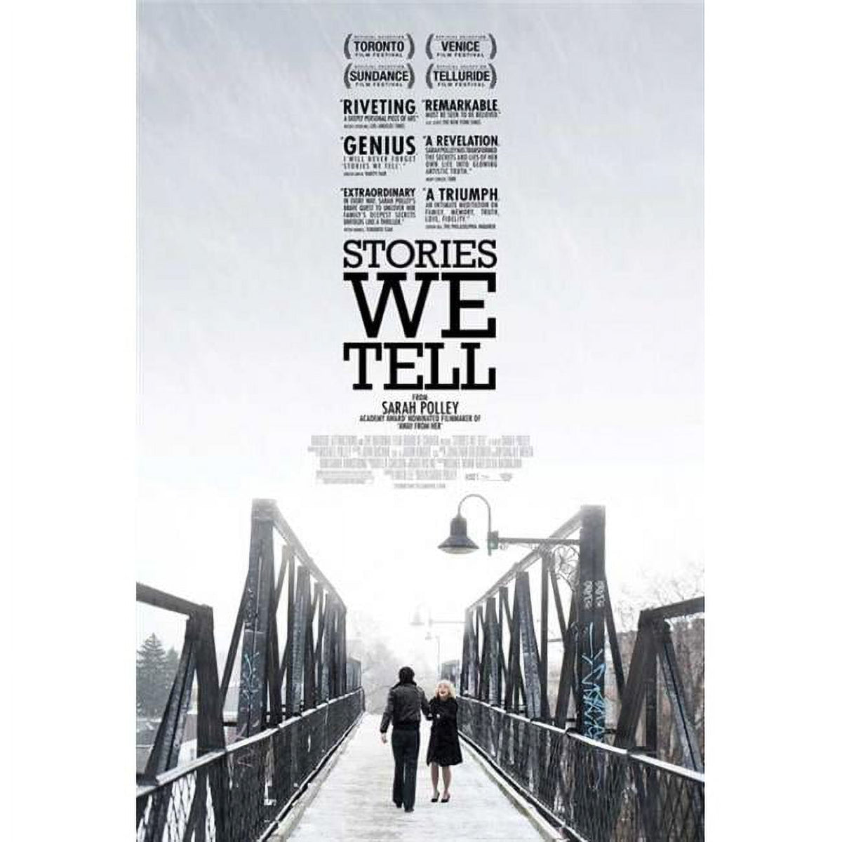 Stories We Tell Movie Poster Print in vibrant colors, perfect for home décor.