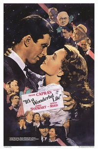 It's A Wonderful Life movie cover photo print in multiple sizes.