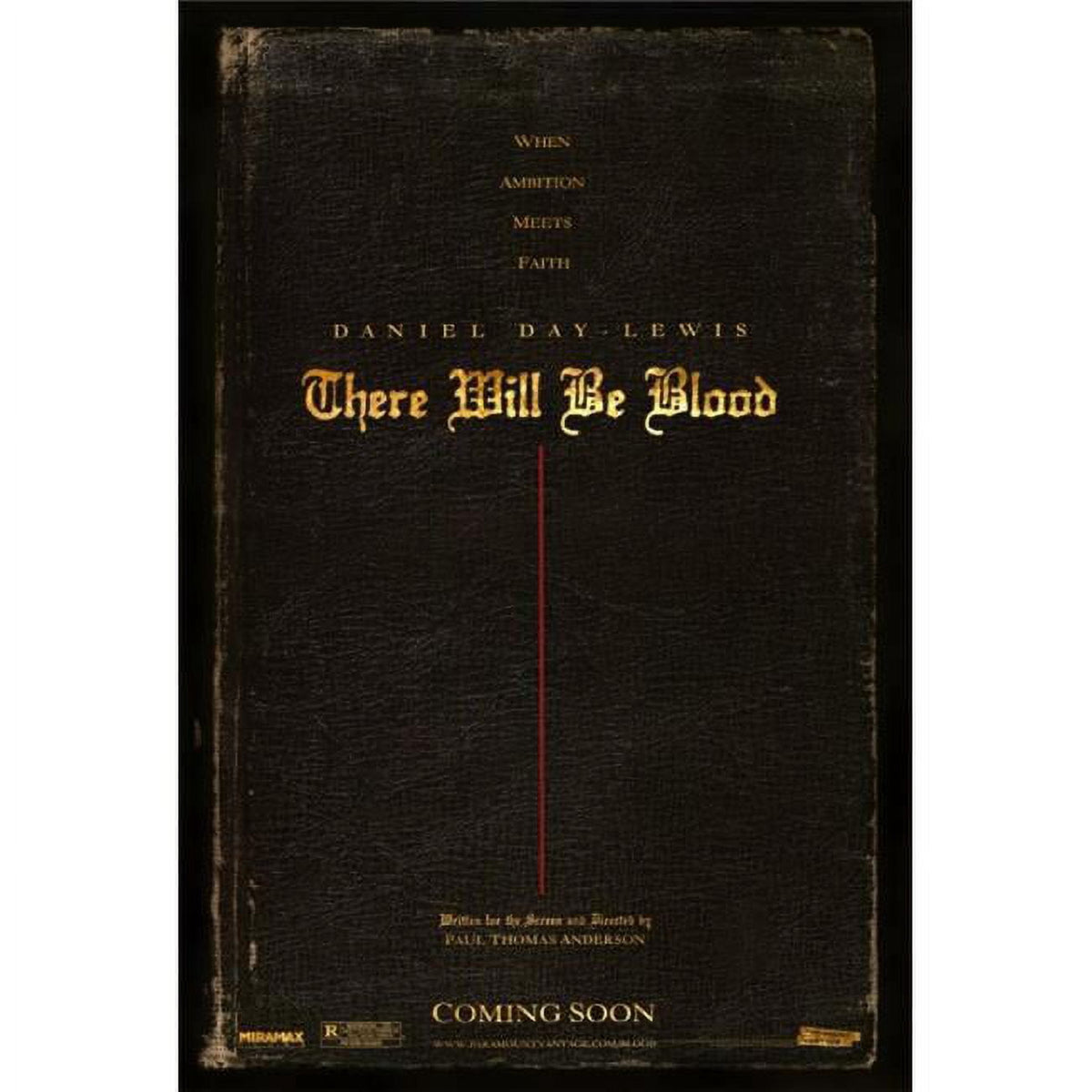 There Will Be Blood movie poster print 27x40 inch