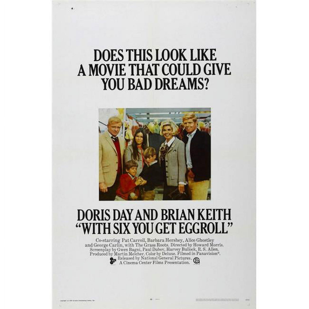 With Six You Get Eggroll Movie Poster Print 27x40