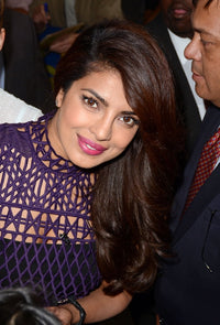 Priyanka Chopra candid photo print from Good Morning America, September 25, 2015.