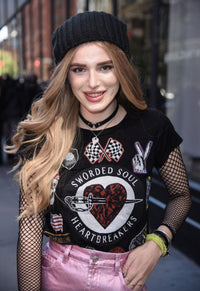 Bella Thorne candid photo print from New York, April 2017, by Derek Storm.