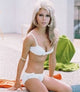 Nancy Sinatra White Bikini Photo Print - Iconic 1960s Pop Culture