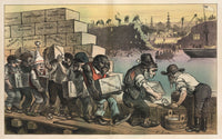 The Anti-Chinese Wall poster print by Friedrich Graetz, 1882 artwork.