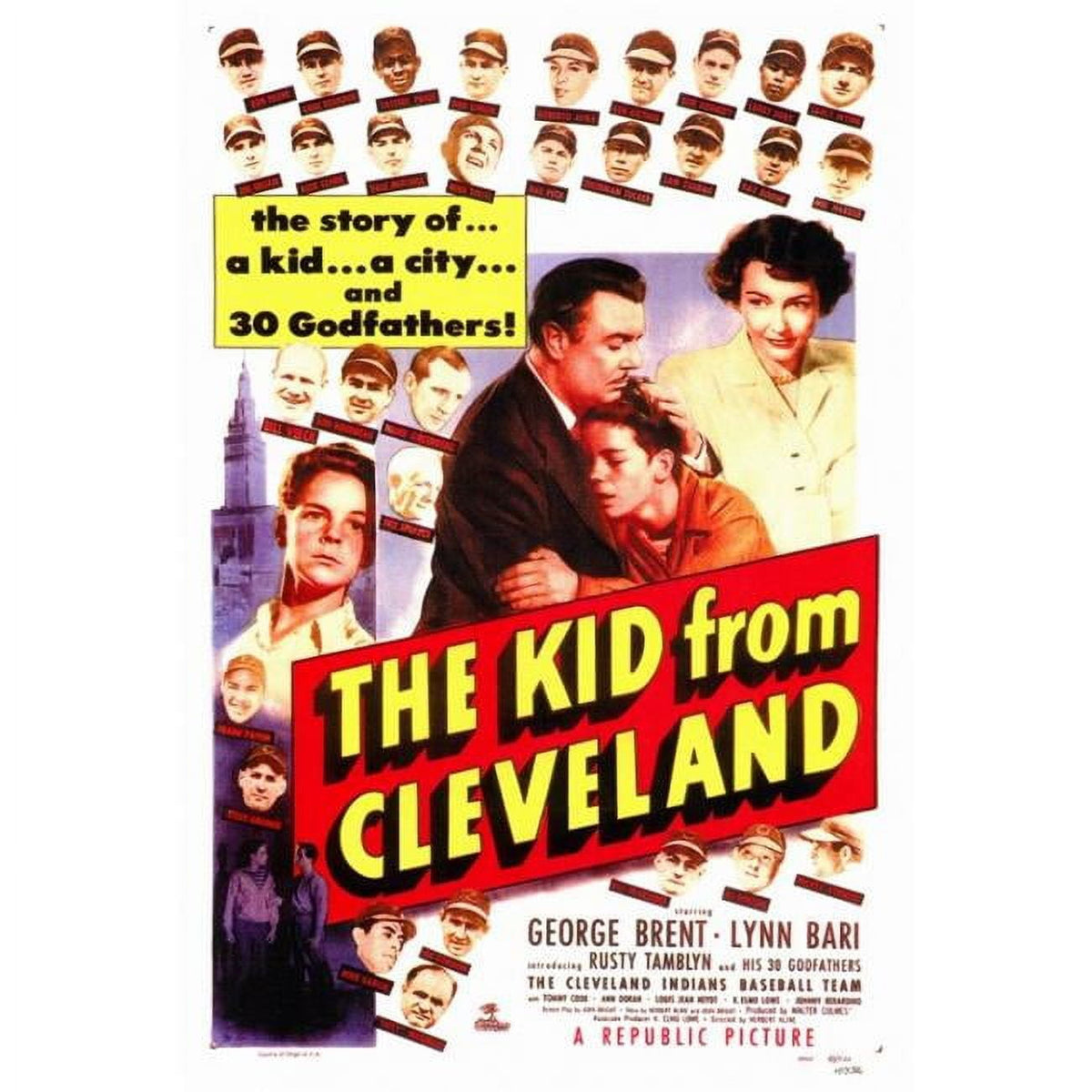 The Kid From Cleveland Movie Poster Print 27x40