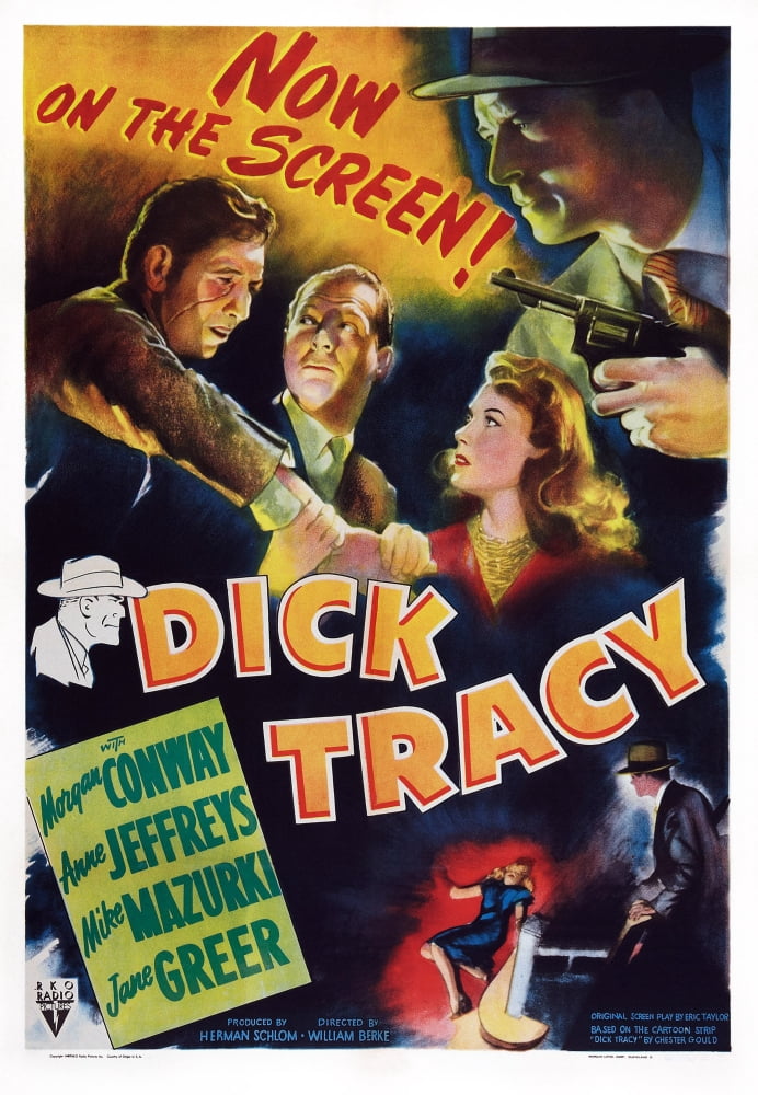 Dick Tracy 1945 Movie Masterprint Poster Print 11x17