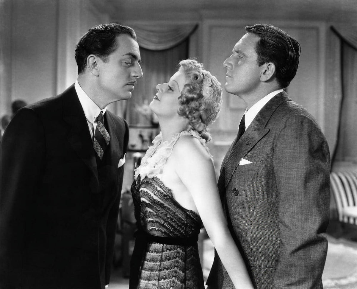 Libeled Lady Movie Photo Print featuring William Powell, Jean Harlow, and Spencer Tracy