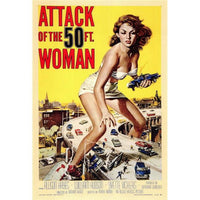 Attack of the 50 Foot Woman movie poster print in 27x40 size.