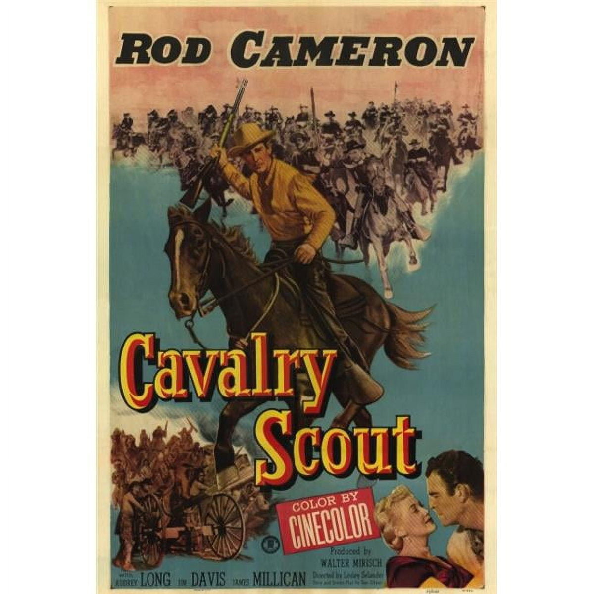 Cavalry Scout Movie Poster Print 27x40 - vibrant cinematic art