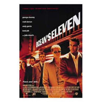 Ocean's Eleven Movie Poster in 11x17 size featuring iconic film imagery.