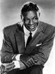 Nat King Cole smiling photo print, vintage jazz photography