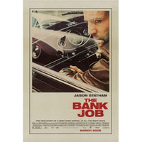 Bank Job movie poster print showcasing thrilling heist visuals.