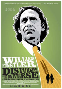 William Kunstler Disturbing the Universe Movie Poster 11x17