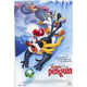The Pebble and the Penguin movie poster print featuring colorful animated characters.