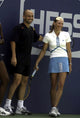 Andre Agassi and Steffi Graf Tennis Court Photo Print