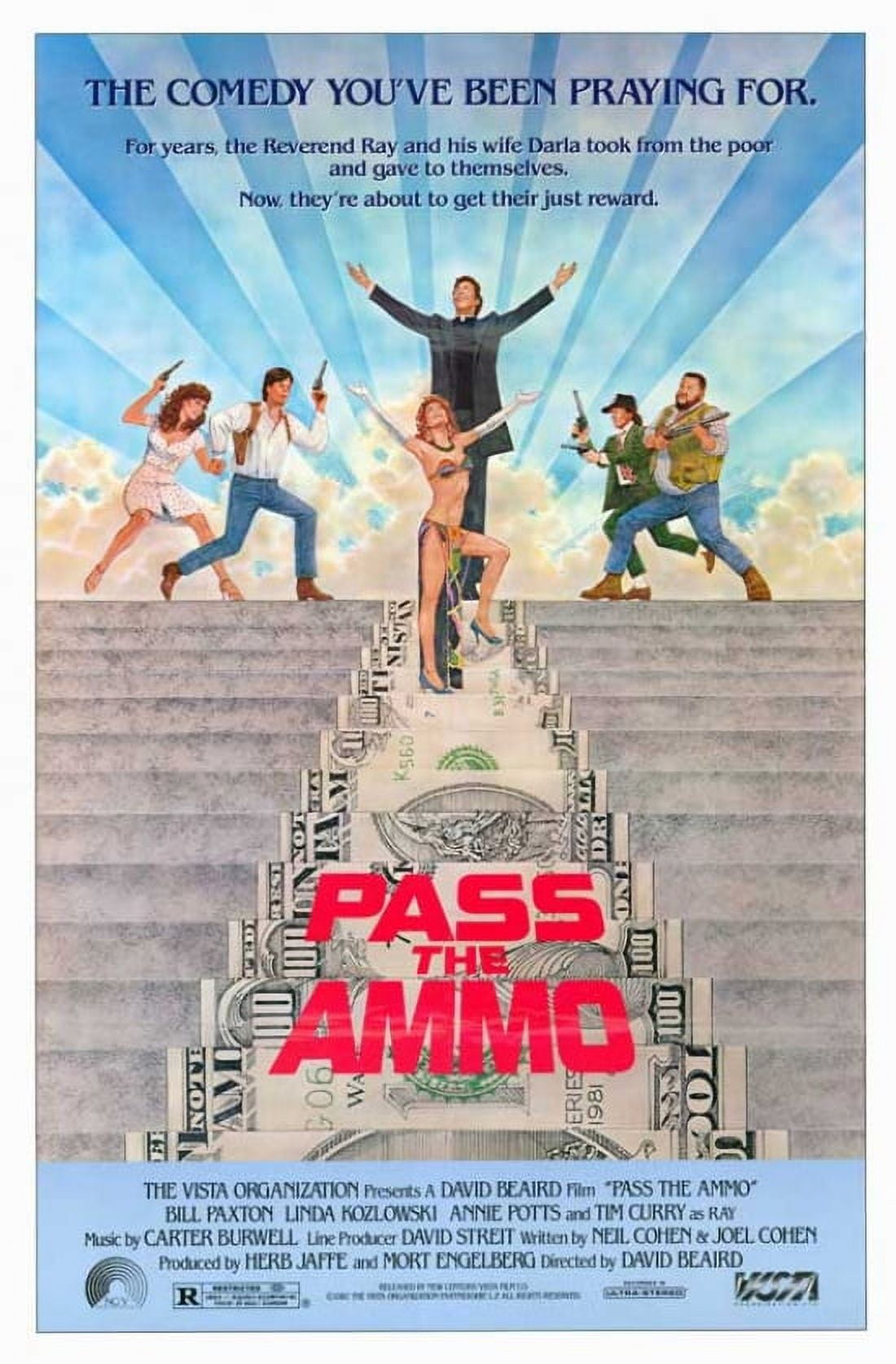 Pass the Ammo Movie Poster Print featuring vibrant imagery and cinematic appeal.
