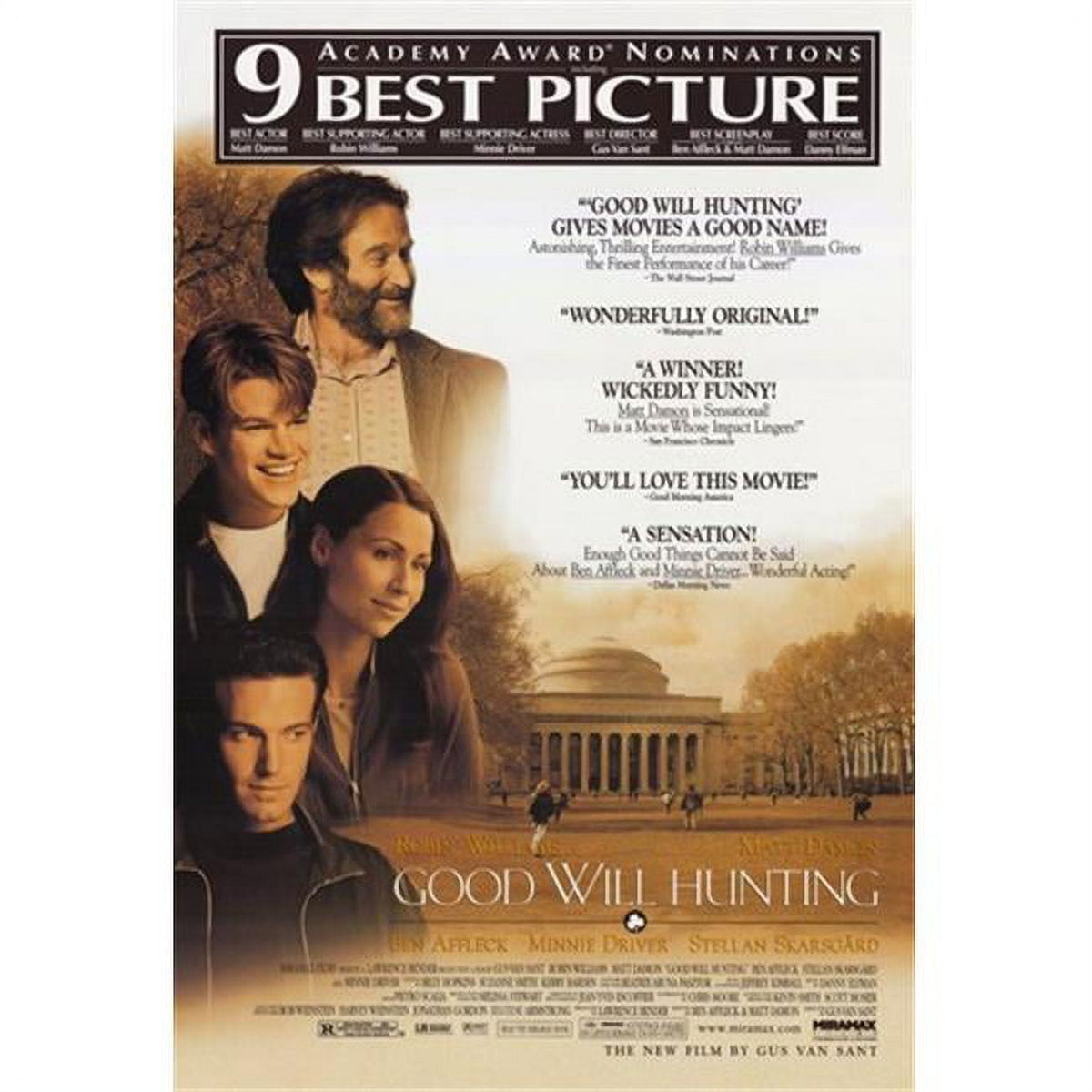 Good Will Hunting Movie Poster 11x17 print
