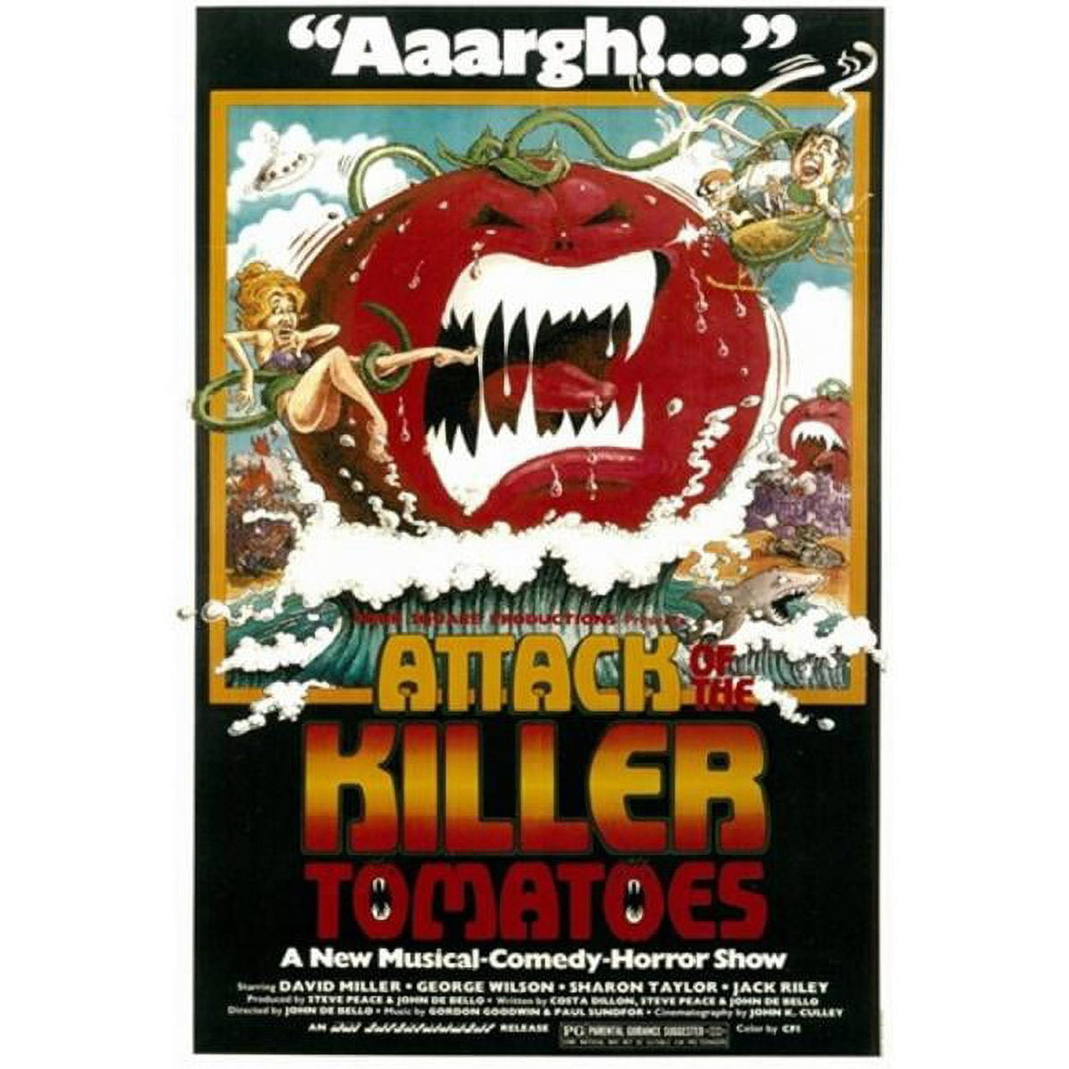 Attack of the Killer Tomatoes Movie Poster 11x17