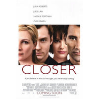 Closer Movie Poster Print 27x40 for home decor enthusiasts.