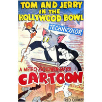 Tom and Jerry in the Hollywood Bowl Movie Poster Print 27x40
