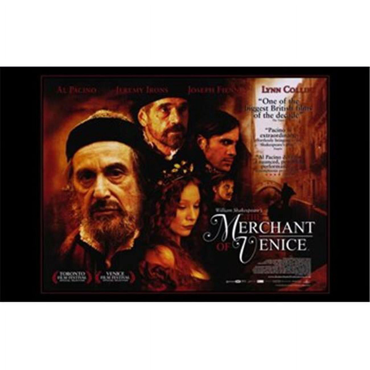 Merchant of Venice Movie Poster 17x11 - Classic Literature Art