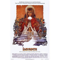 Labyrinth Movie Poster 11x17 Art Print featuring iconic imagery from the fantasy film.
