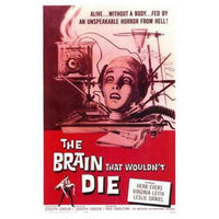 The Brain That Wouldn't Die Movie Poster 11x17 Print