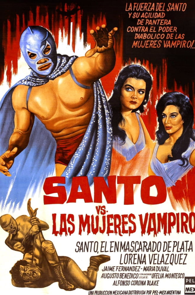 Vampire Women Movie Masterprint Poster from 1962 - Spanish Art