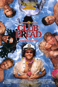 Club Dread Movie Poster 11x17 print featuring vibrant colors.
