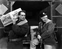 James Cagney Unloading Bootleg Whiskey from The Public Enemy Photo Print