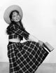Gigi Leslie Caron 1958 Portrait Photo Print showcasing classic cinema elegance.