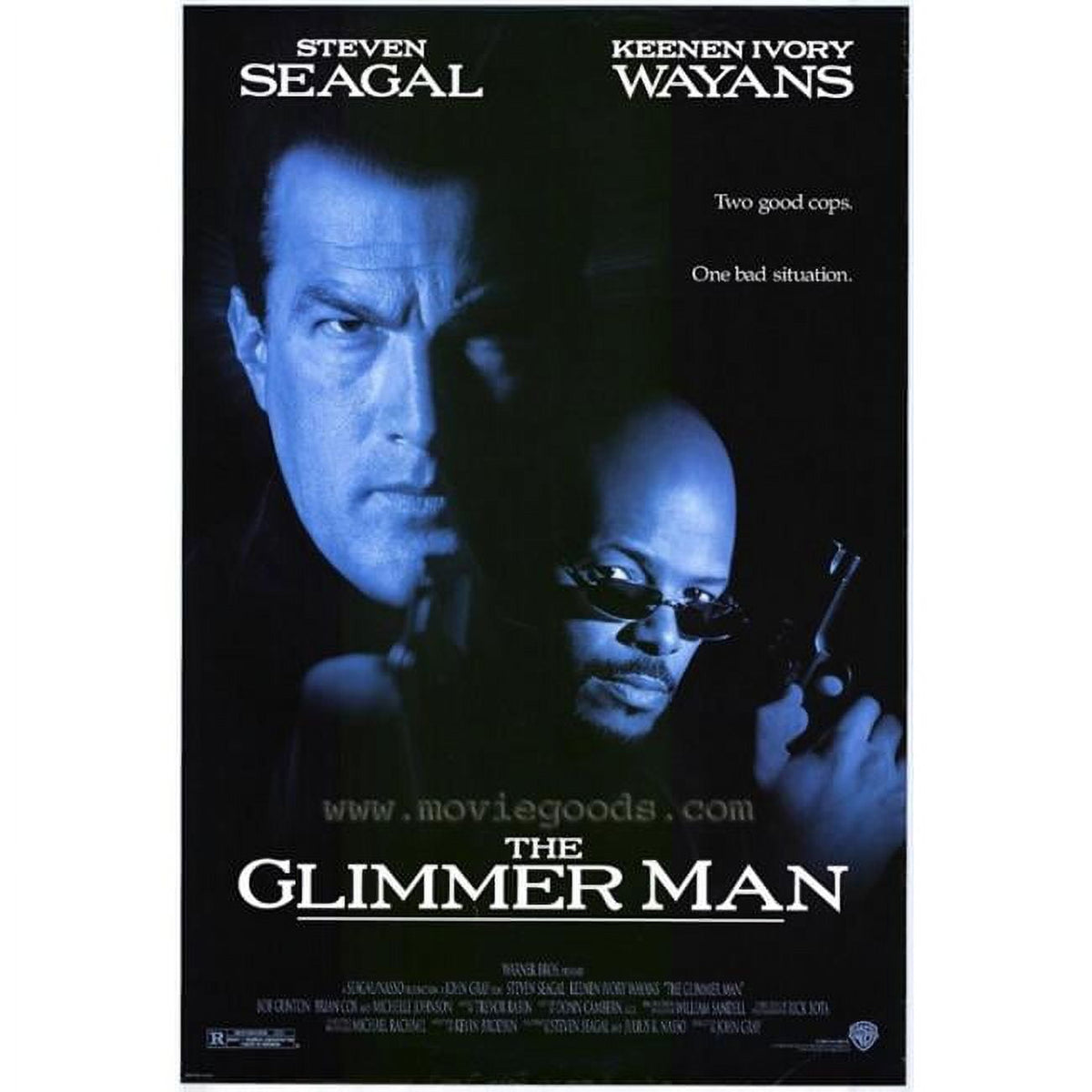 The Glimmer Man Movie Poster Print 27x40 featuring action and suspense.