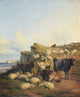 Seven Sisters Landscape Poster Print by Thomas Sidney Cooper