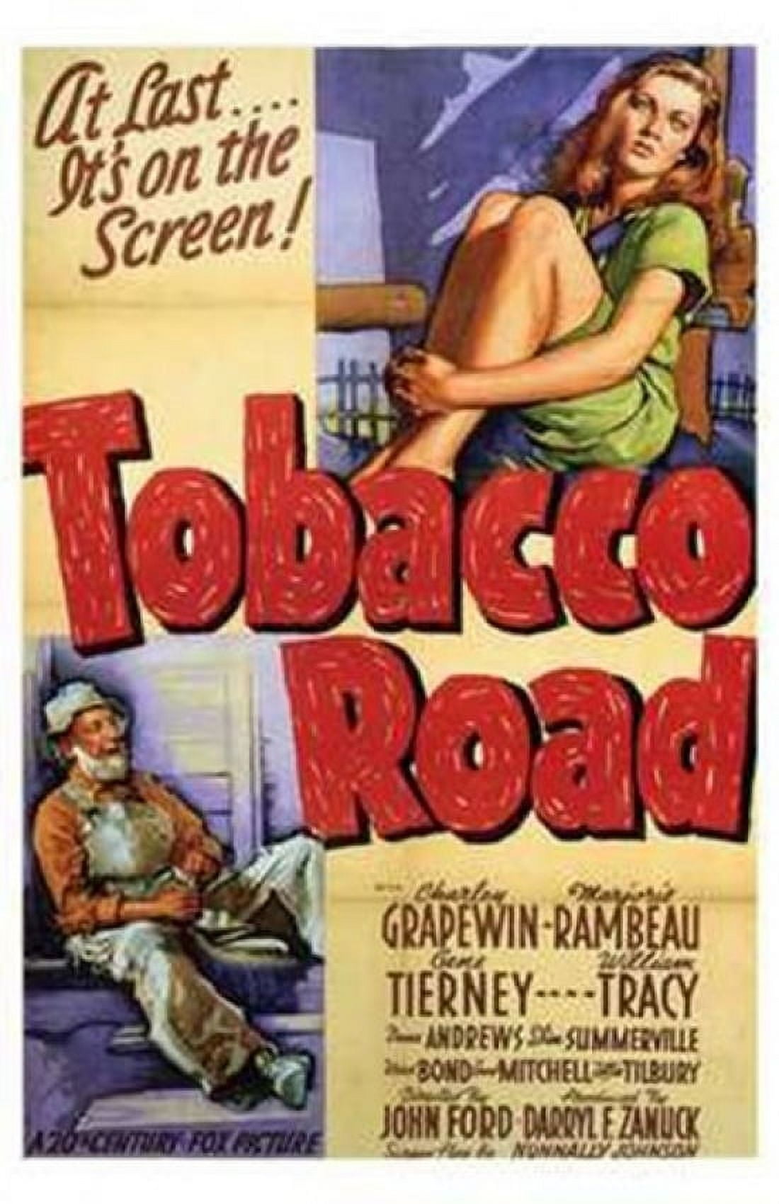 Tobacco Road Movie Poster 11x17 print for home decor