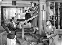 Damsel In Distress black and white photo print featuring Gracie Allen.