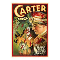 Carter the Great Movie Poster - 11x17 print featuring a legendary magician.