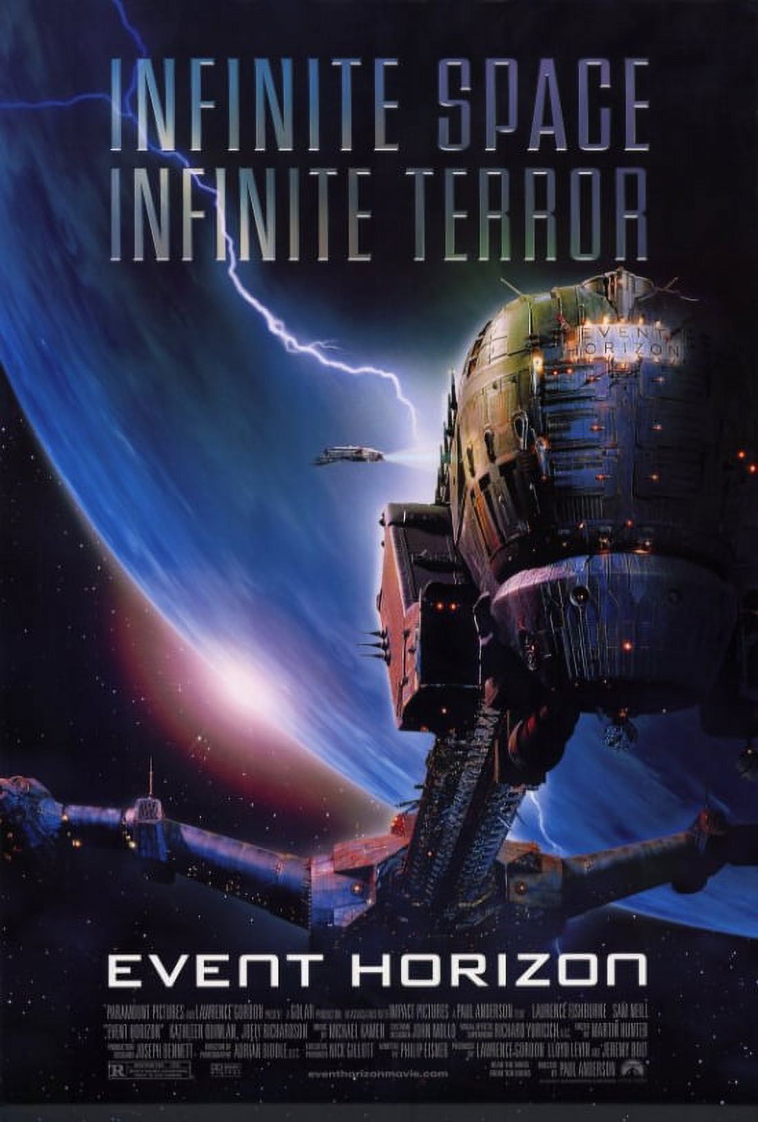 Event Horizon Movie Poster Print 27x40 featuring thrilling sci-fi imagery.