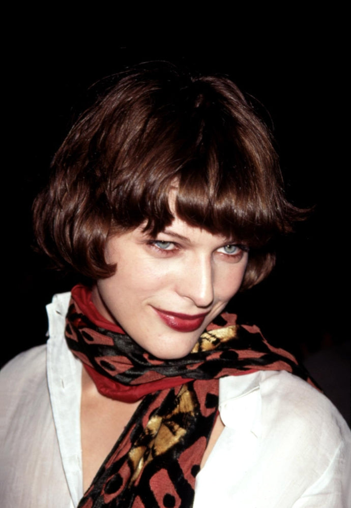 Mila Jovovich at the Marc Jacobs Show Poster Print, Celebrity Collection