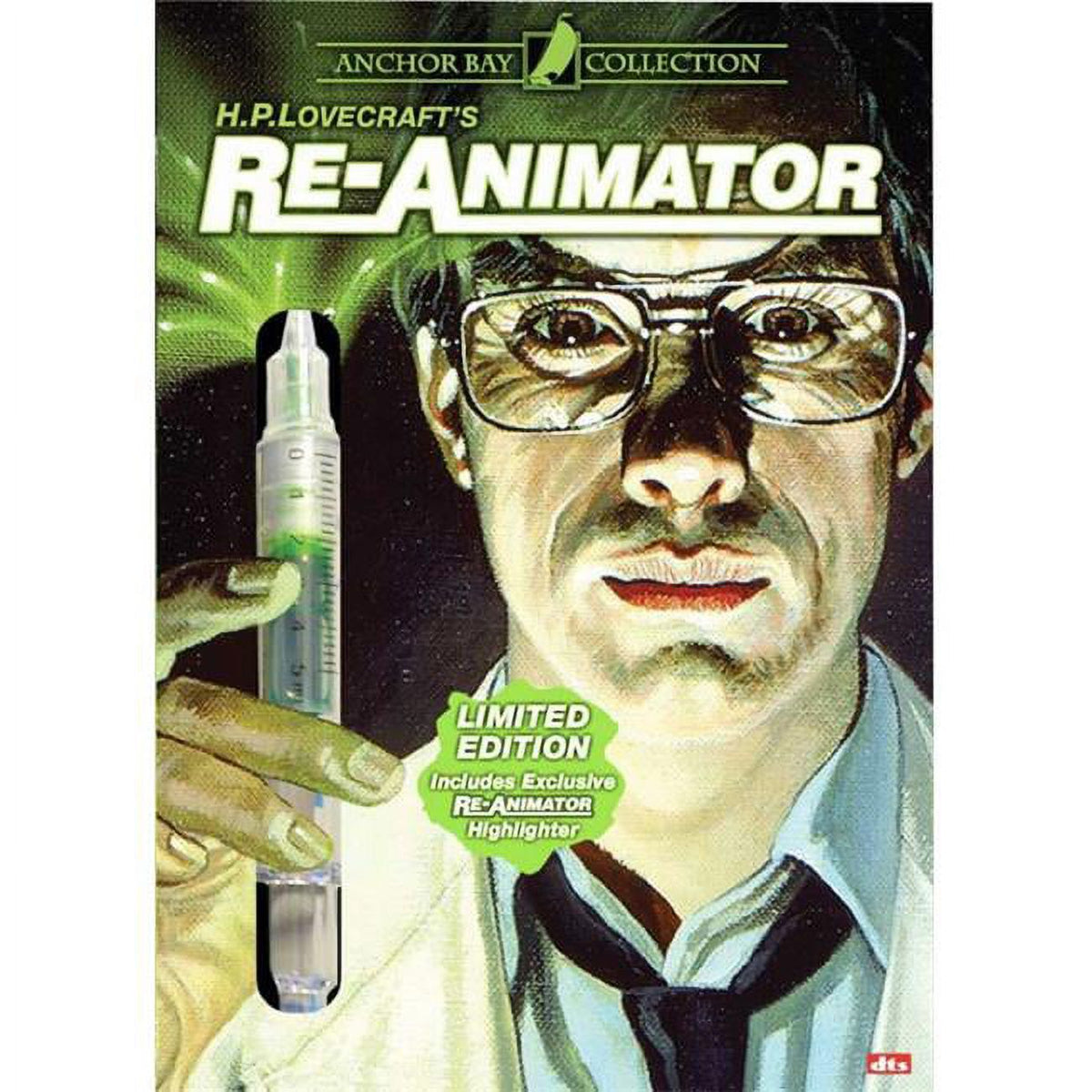 Re-Animator Movie Poster Print - 27x40, vintage horror film art.