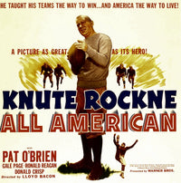 Knute Rockne All American 1940 movie poster print