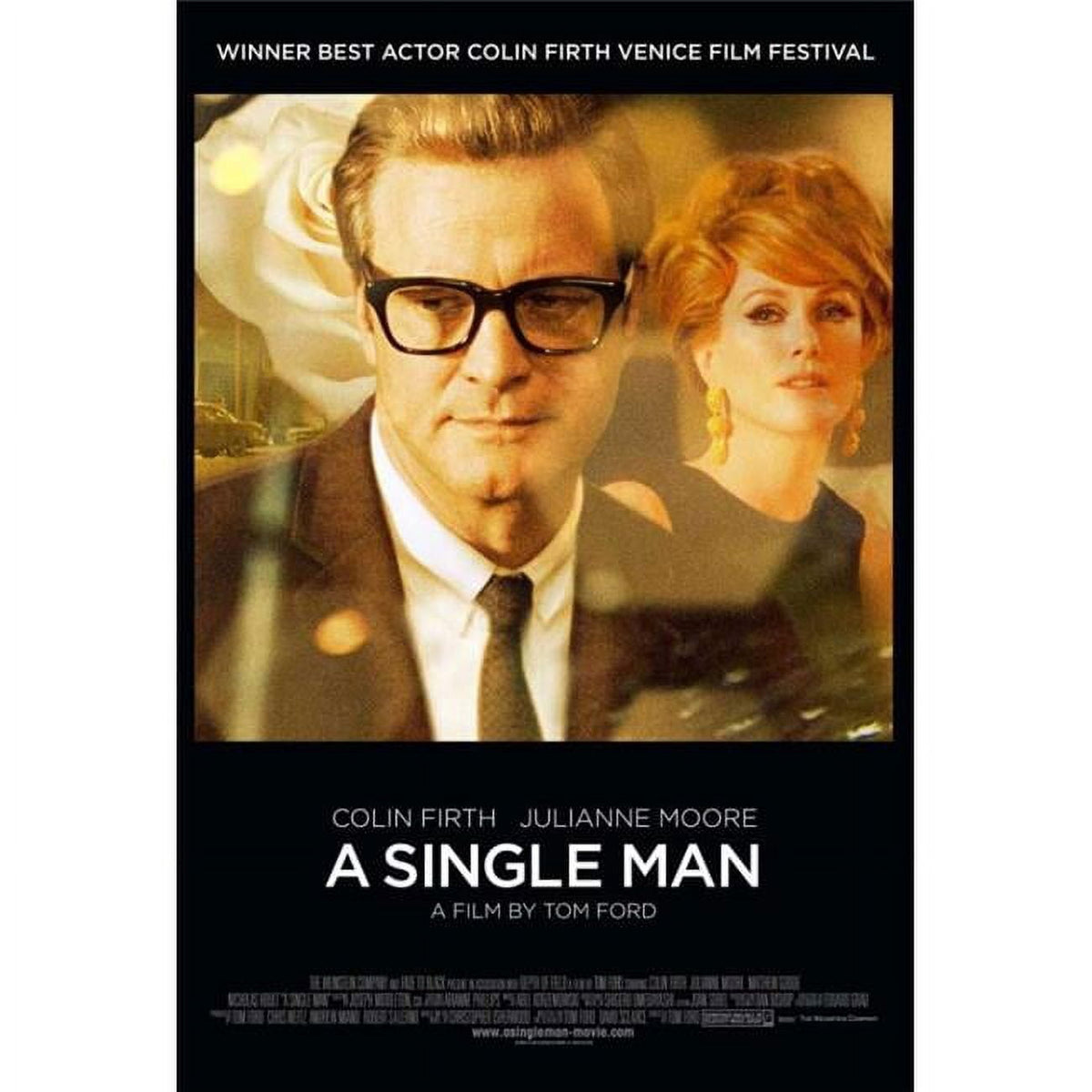 A Single Man movie poster print - 27x40 inches, featuring an evocative design.
