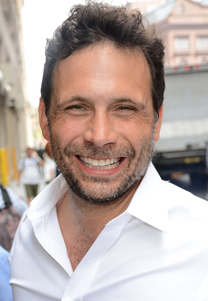 Jeremy Sisto candid photograph taken in New York by Derek Storm, 2015.