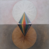 The Swan No. 12 Group IX-SUW Art Print by Hilma af Klint