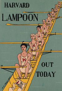 Harvard Lampoon Out Today (1895) poster print by Alfred Keane Moe, available in multiple sizes.