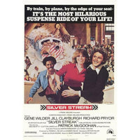 Silver Streak Movie Poster Print - 27x40 inches, vibrant cinematic art.